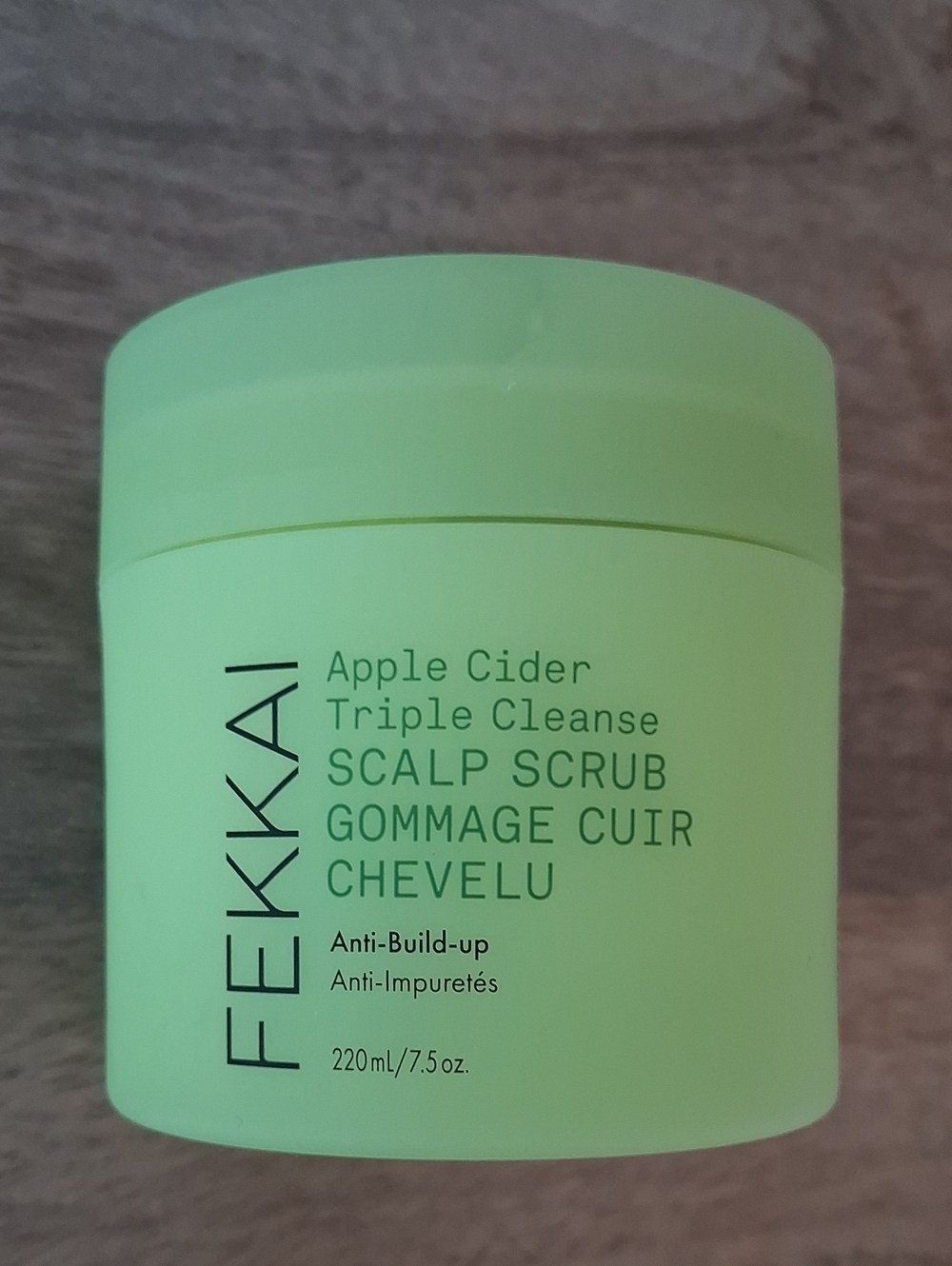 Apple Cider Triple Cleanse Scalp Scrub - Mint Green
